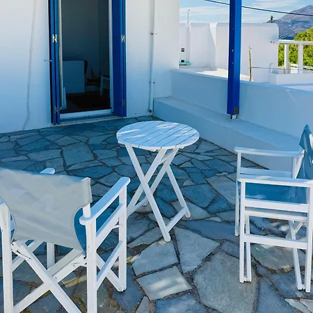 Apartament Peaceful Cycladic With Large Terrace & View