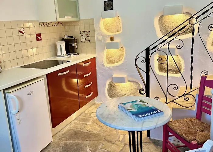 Apartament Peaceful Cycladic With Large Terrace & View *