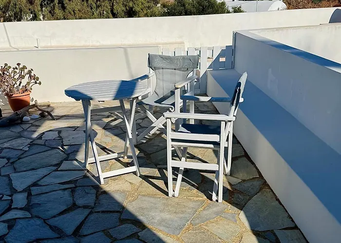 Peaceful Cycladic With Large Terrace & View