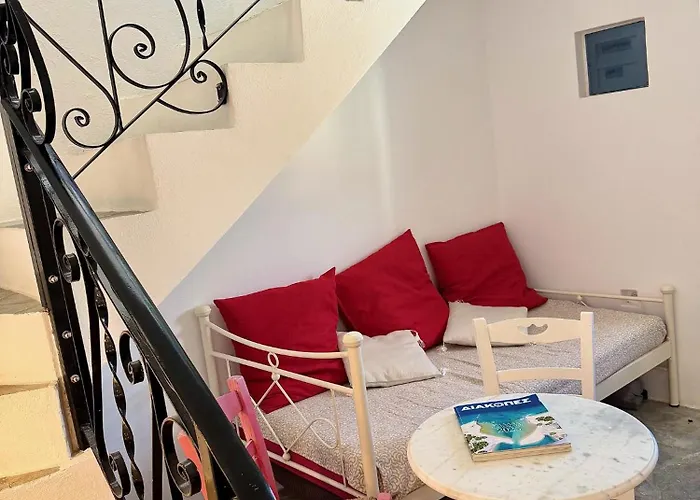 Peaceful Cycladic With Large Terrace & View Apartament *