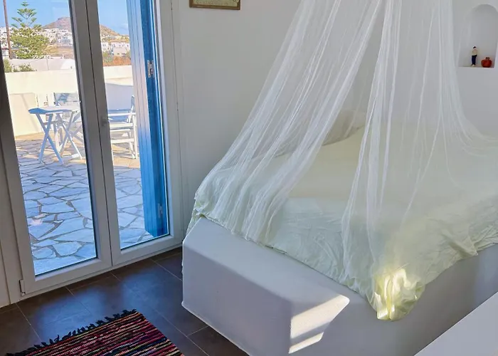 Peaceful Cycladic With Large Terrace & View *