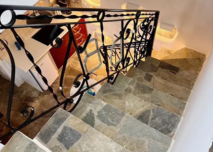 Apartament Peaceful Cycladic With Large Terrace & View